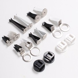 Air vent clip, air vent square, round, square, long clip, black, shipping today / 송풍구클립 송풍구 사각원형 사각 롱클립 블랙 오늘출발