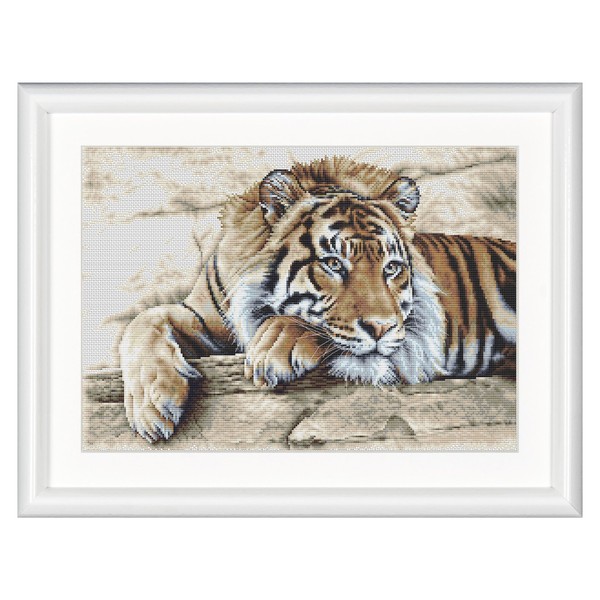 Thea Gouverneur - Counted Cross Stitch Kit - Tiger -