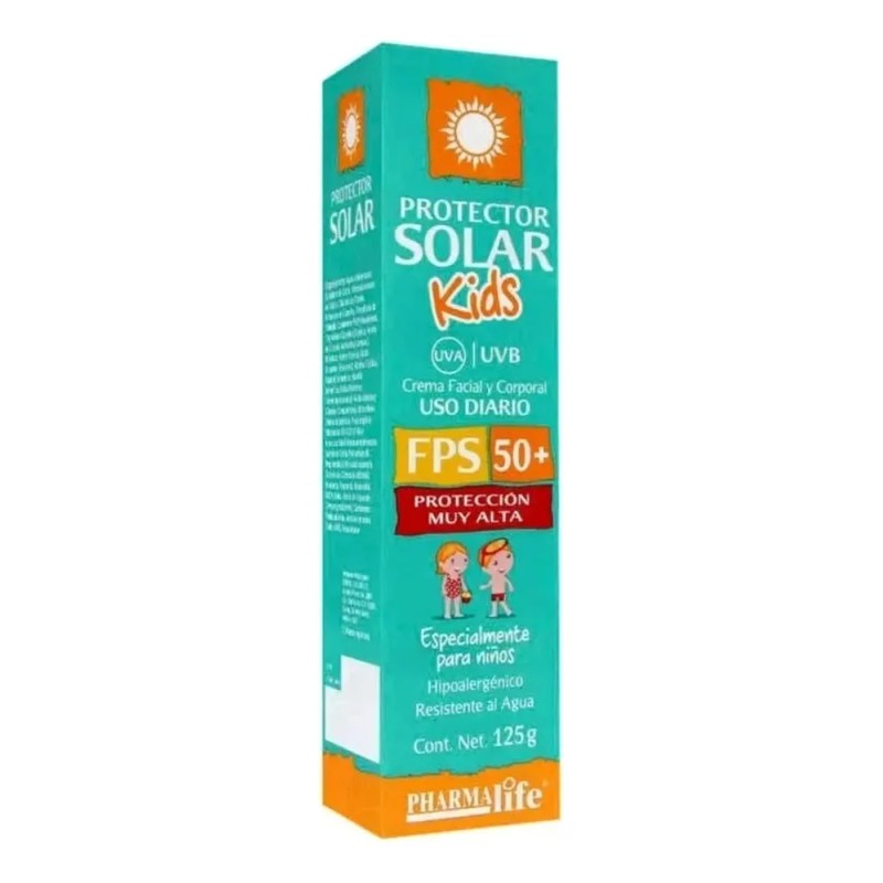 Protector Solar Pharmalife Facial Y Corporal Fps 50+ 125g