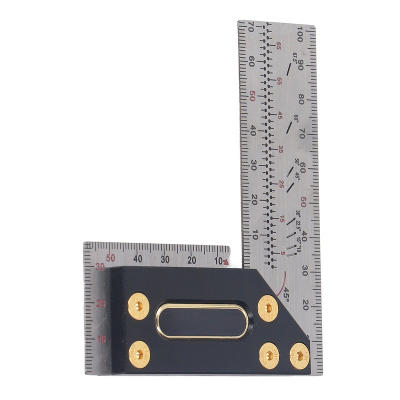 L Measurements Ruler Stainless Steel High Accuracy Carpenter Square Framing