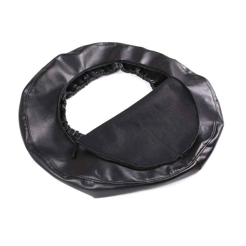 Hudiriy Car Leather Spare Tire Wheel Cover Decorative Compatible with