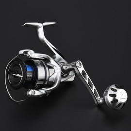 Gomexus Reel Handle, 2.5 inches (63 mm), Shimano Spinning Reels, Integrated Construction, Super Duralumin