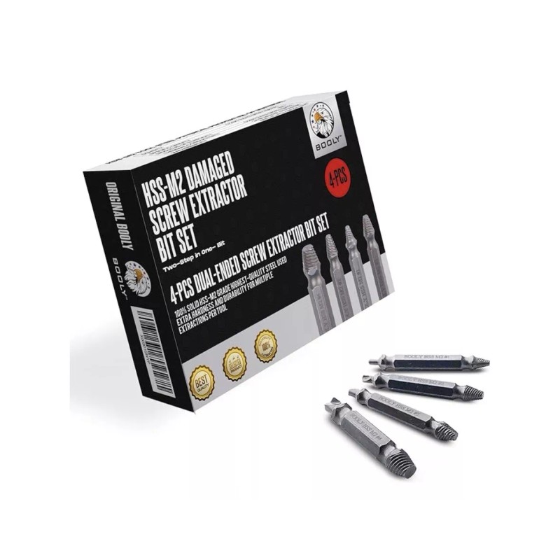 Booly screws extractor set HSS-M2 New