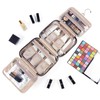 NISHEL Travel Toiletry Bag for Women - Portable Hanging Organizer
