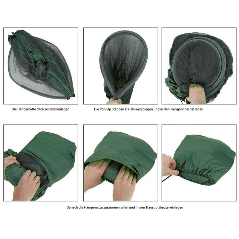Origin Outdoors Unisex - Adult Pop Up Mosquito Net Hammock,