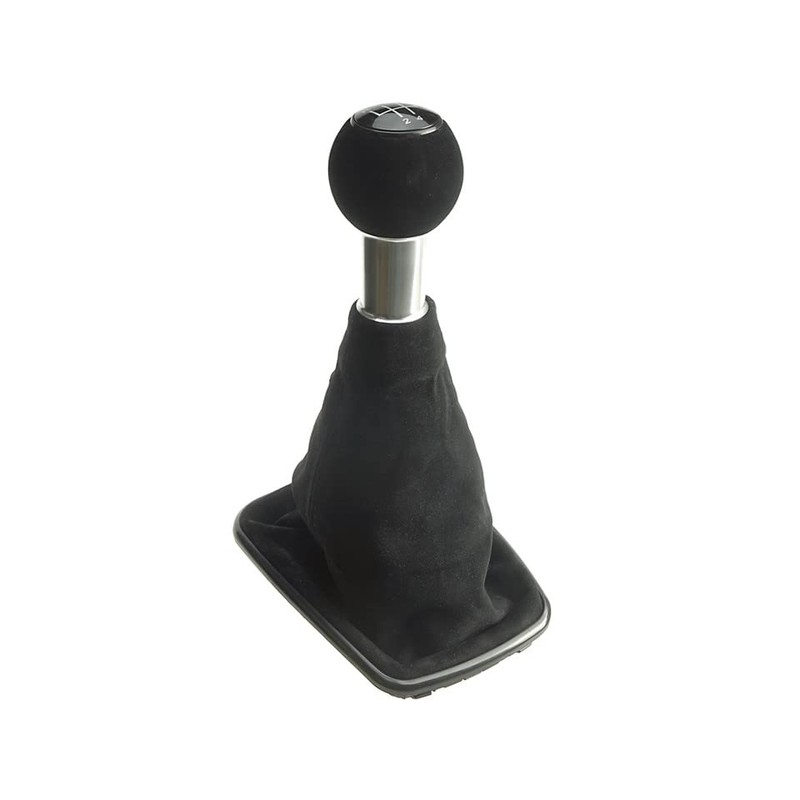 Newtown2700-parts Gear Stick Knob 5-Speed Microfibre Compatible with VW Golf