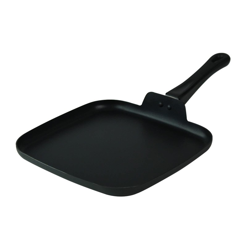 LECOOKING 10 Inch Square Griddle Pan, Nonstick Grill Pan for