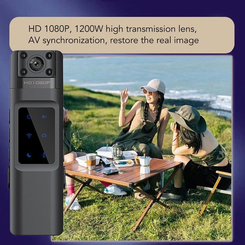 Portable Video Recorder Multifunctional 1080P HD Motion Detection Infrared Night