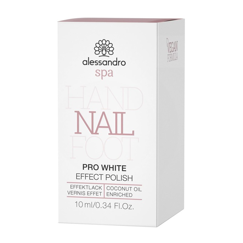 Spa Pro White Nail Effect Polish - Optical Brightening Nail