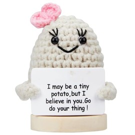 Leyiteng Adopt A Ghost, Gothic Gifts,Weird Gifts,2024 New Super Cute Little Pocket Ghost with A Tiny Scroll, Mini Plush Stuffed Ghost Doll, Creative Gift for Ghost Stories Christmas Graduation