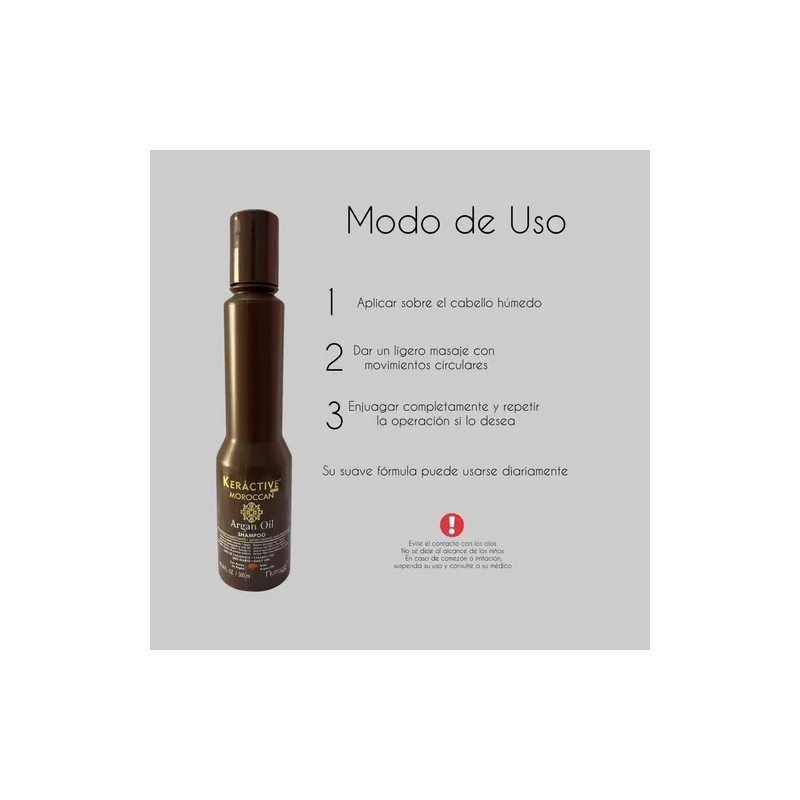Nutrapel Shampoo Argan 300ml Reparador Hidratante