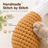 Zasle Handmade Crochet Cat Toy, Catnip & Crinkle Drumstick, 2