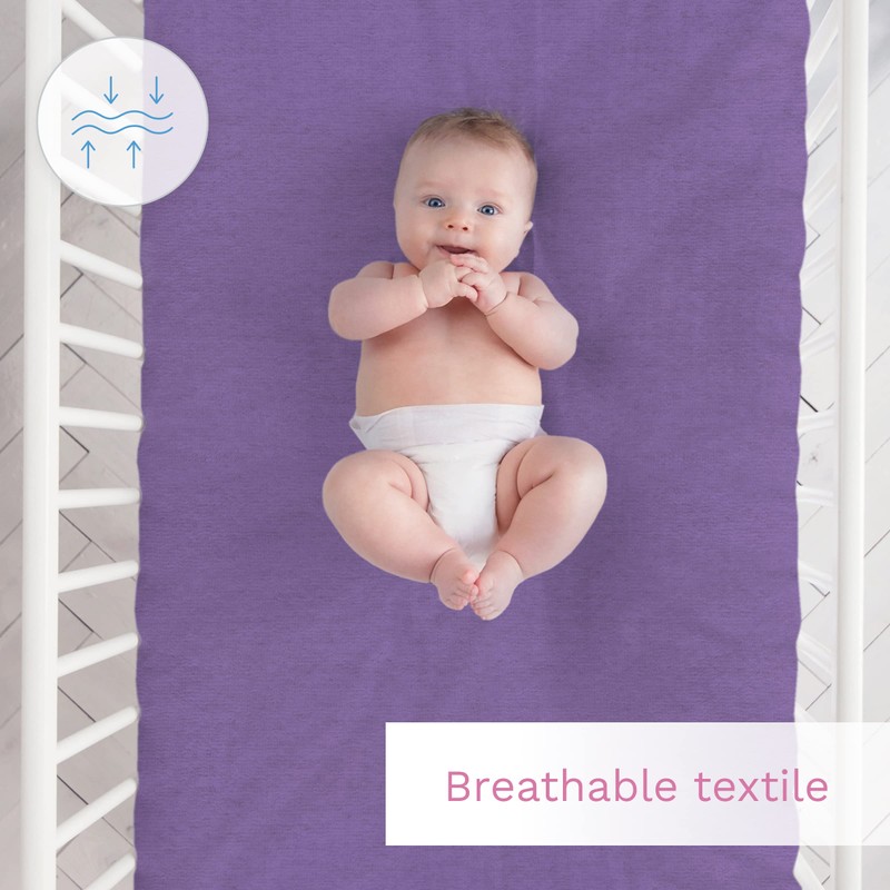 Baby Comfort Terry Fitted Sheet for 160x70 cm Toddler Junior