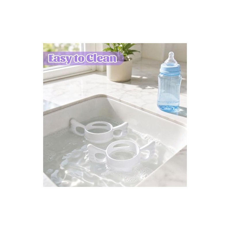 3 Pcs Baby Bottle Handles for Boon Nursh - Silicone