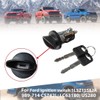 Upgraded Ignition Switch Lock Cylinder with 2 Keys Fit for