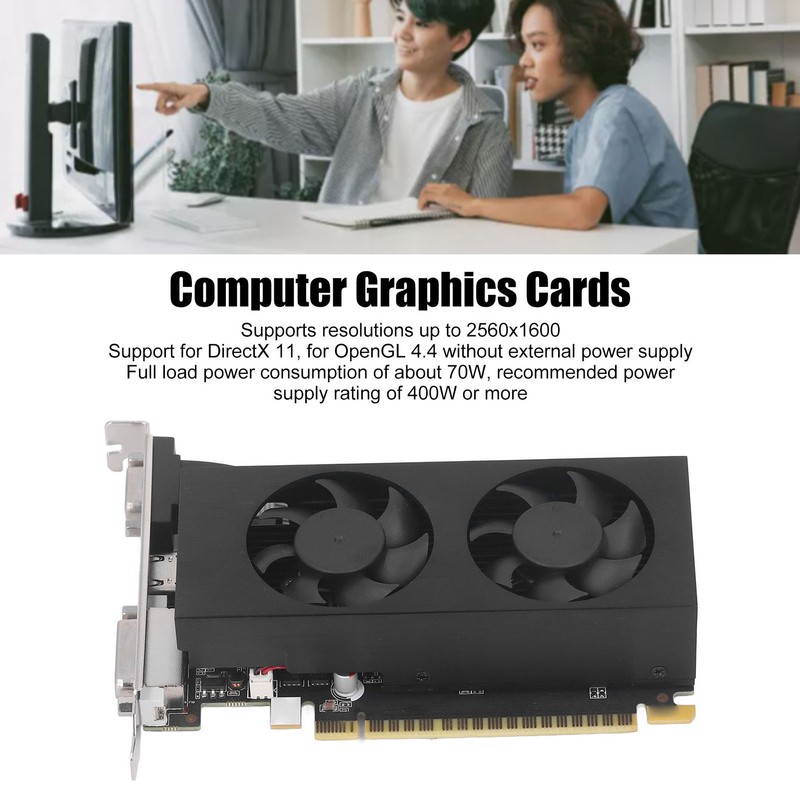GTX750 4G DDR5 Graphics Cards with 2 Cooling Fan 128