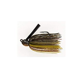 Dirty Jigs No Jack Flippin Jig 1/2 Ounce Green Pumpkin Craw
