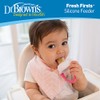 Dr. Brown's Fresh First Silicone Feeder, Mint & Grey, 2