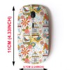 2.4G Wireless Mouse with Cute Pattern Design for All Laptops