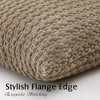 Artscope Pom Poms Decorative Corduroy Cushion Cover 30x50cm Super Soft