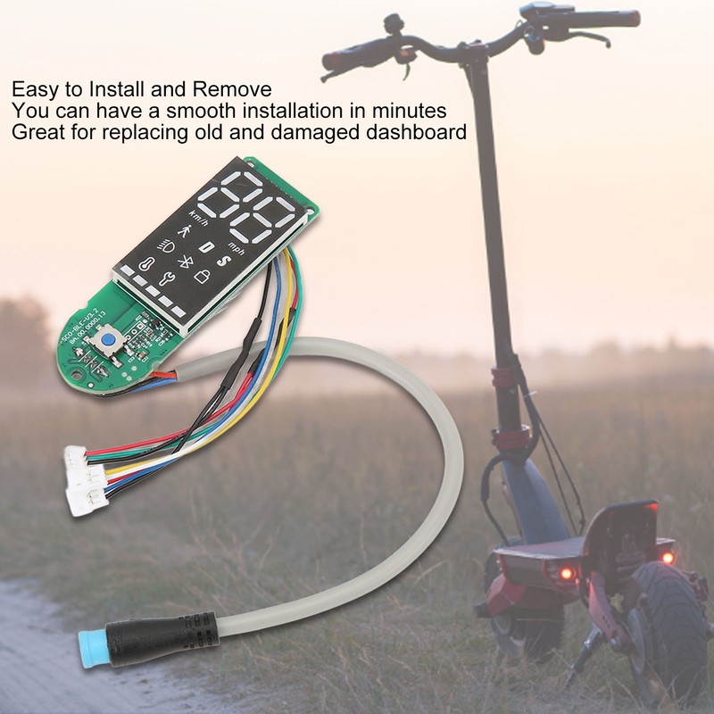 Electric Scooter Dashboard Circuit Board Bluetooth Board Replacement Parts for
