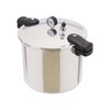 22L Pressure Canner Aluminum Pressure Cooker with Steam Guage, Thickened