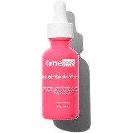TIMELESS Péptidos Serum con Matrixyl Synthe’6® y Ácido Hialurónico 30 ml - suero facial antiedad reafirmante - skincare peptide serum que mejora firmeza y elasticidad