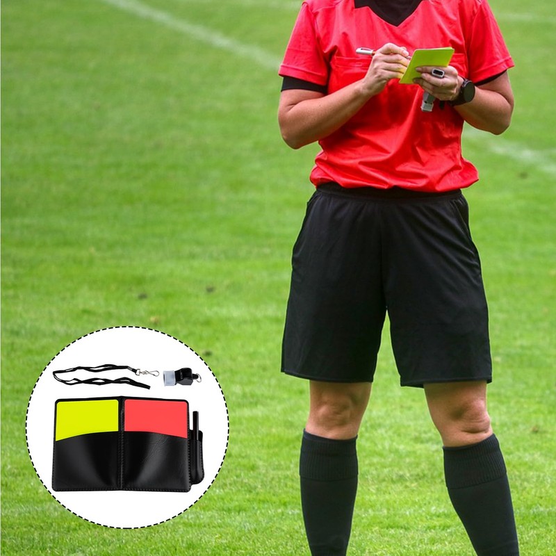 Thyonta Soccer Referee Red and Yellow Card Set Soccer Referee