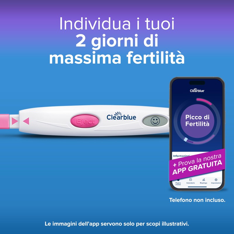 Test di ovulazione Digitale e Test di gravidanza Clearblue -