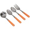 Ginkgo International Le Prix 4-Piece Stainless Steel Hostess Serving Set,