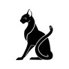 Bargain Max Decals Pharaoh Cat Decal Notebook Car Laptop 5.5"