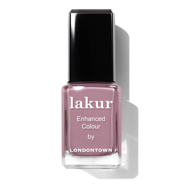 LONDONTOWN LONDONTOWN Dusty Pink Glossy Nail Polish, Bell Flower lakur,