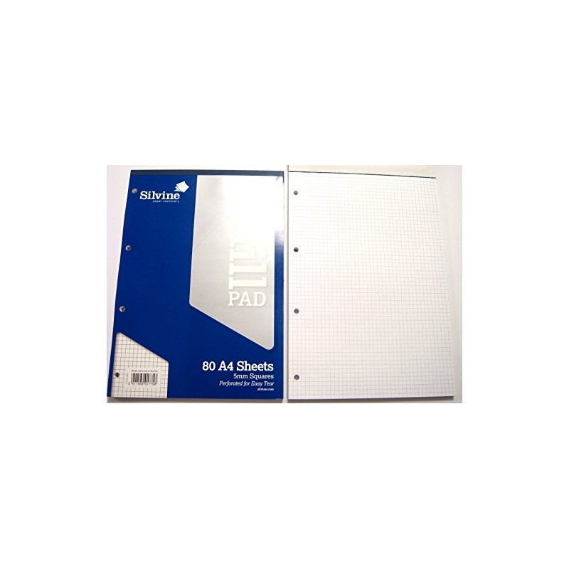 A4 Refill Pad Ruled Graph Paper Square Paper Plain Paper