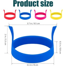 4 Pcs Fried Egg Ring Set – Non-Stick, Heat-Resistant, Ideal for Eggs, Durable Cooking Rings for Breakfast, Easy to Use & Clean