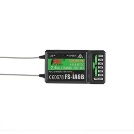 Goolsky Flysky FS-iA6B 2.4G 6Ch Channel Receiver PPM Output iBus Port Support Flysky i4 i6 i10 Transmitter