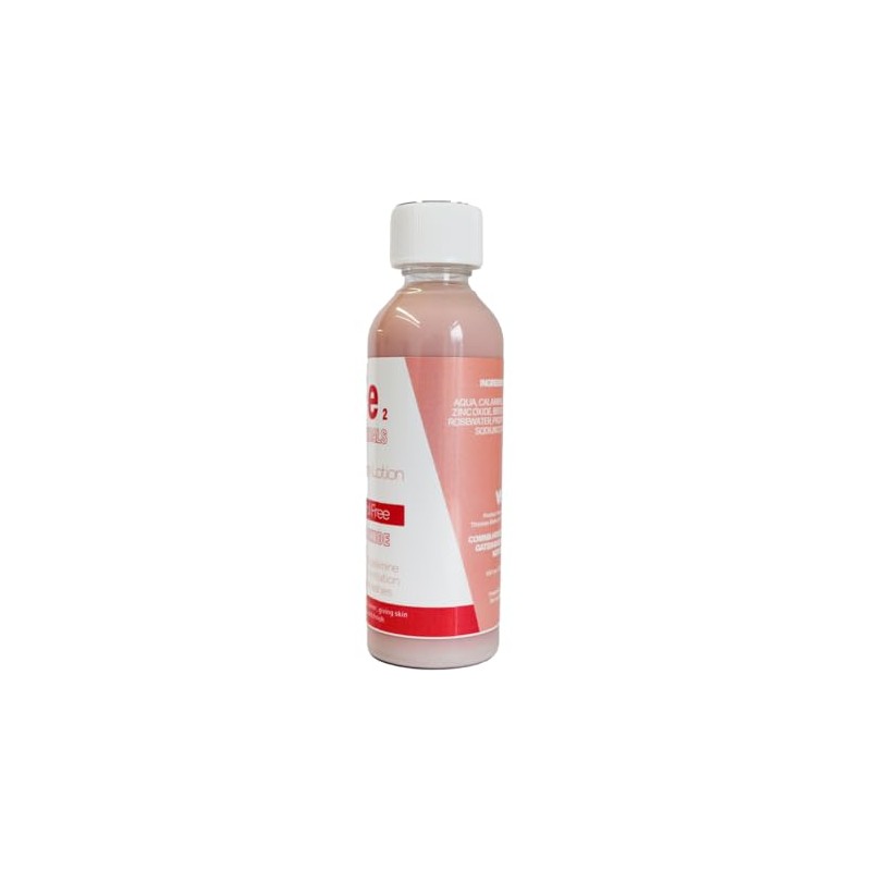 Calamine, Zinc Oxide and Rosewater Lotion for Irritated Skin 100ml