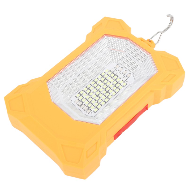 LED Solar Light Rechargeable Portable Flood Light Hooked Tent Light