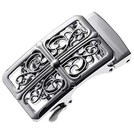 MACBELT Auto-Lock Only Buckle for Belt Width 1.4 inches (35 mm), A-02: B-400 [Belt width 1.4 inches (3.5 cm) only]