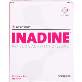 Inadine Ointment Gauze with PVP Iodine 5 x 5 cm