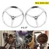 Unbranded For Harley Softail Sportster Dyna Spotlight Trim 4-1/2"Chrome Bullet