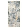 Morebes Modern 2x4 Bathroom Runner Rugs, Washable Abstract Rug Runners