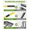 Joyhalo Lawn Leveling Rake 30 Inch, Lawn Leveler with 78"