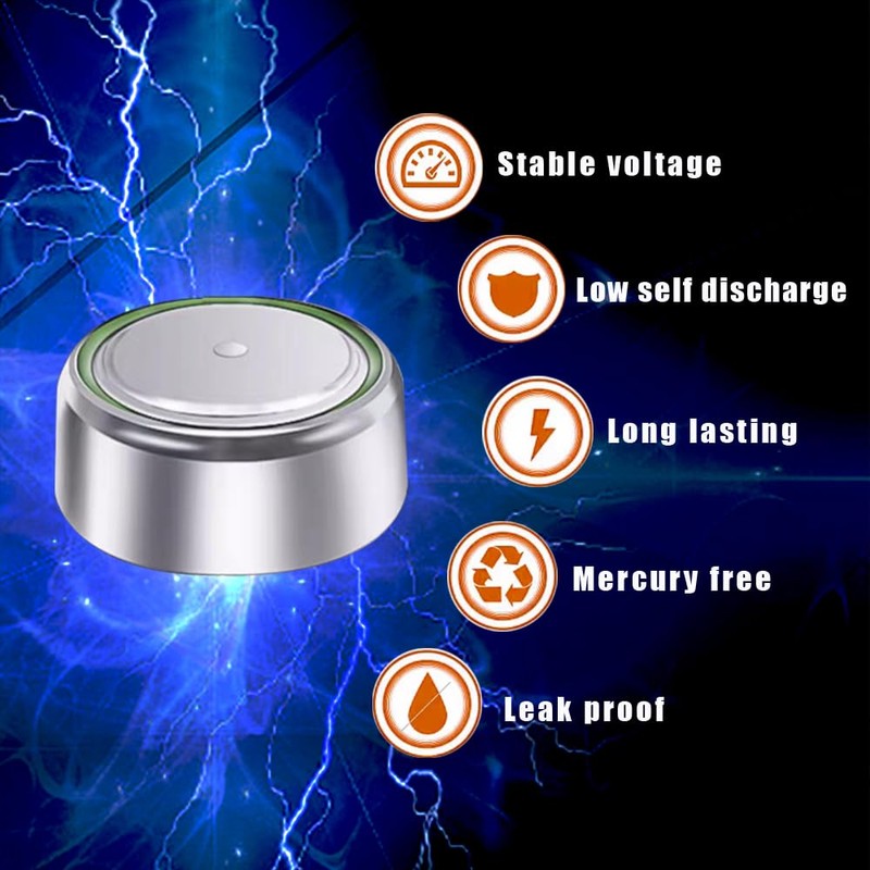 HoootCell LR41 Batteries L736 AG3 392 384 192 SR41 A63