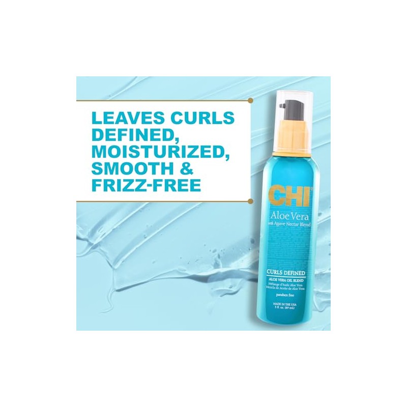 CHI Aceite de aloe vera – libre de sulfato, parabenos