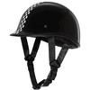 TRIANGLE Half Shell Helmet Motorcycle for Adults Men German Style