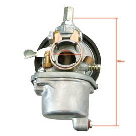 jtfrkope Bike Engine Carburetor For 2 Stroke 49cc 66cc 80cc 100cc Bicycle Motorized Engine Kit With Coil Module & Spark Plug
