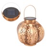 Solar Lanterns Iron Art Decorative Waterproof Outdoor Hanging Solar Lights