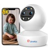 ctronics PTZ Indoor Surveillance Camera with 6X Hybrid Zoom, Automatic