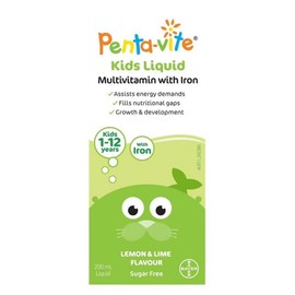Pentavite Buy Pentavite Multivitamin With Iron Oral Liquid Kids 200ml Online
