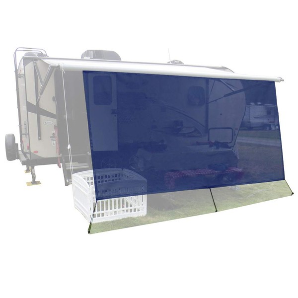 Leaveshade RV Awning Sun Shade Screen Tentproinc 7' X 17'